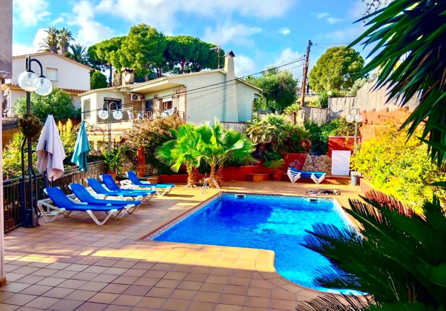 Vila Preciosa Casa 2000 M2 Piscina Mar Barbacoa Felicidad Santa Susanna Exteriér fotografie