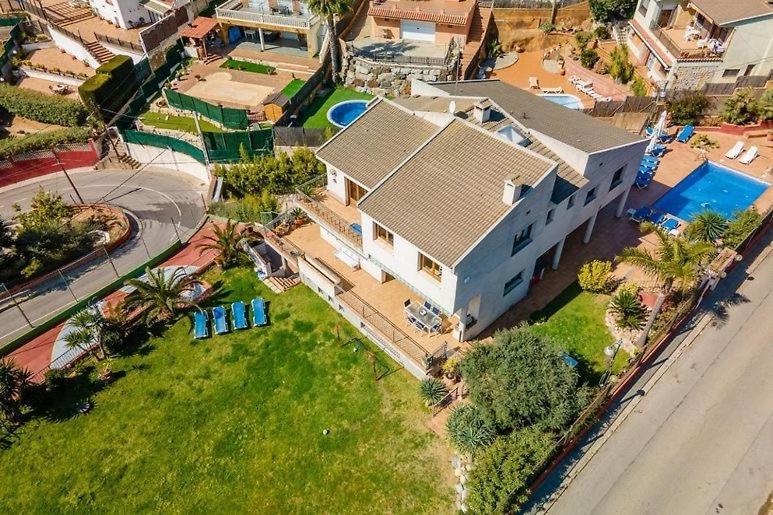 Vila Preciosa Casa 2000 M2 Piscina Mar Barbacoa Felicidad Santa Susanna Exteriér fotografie