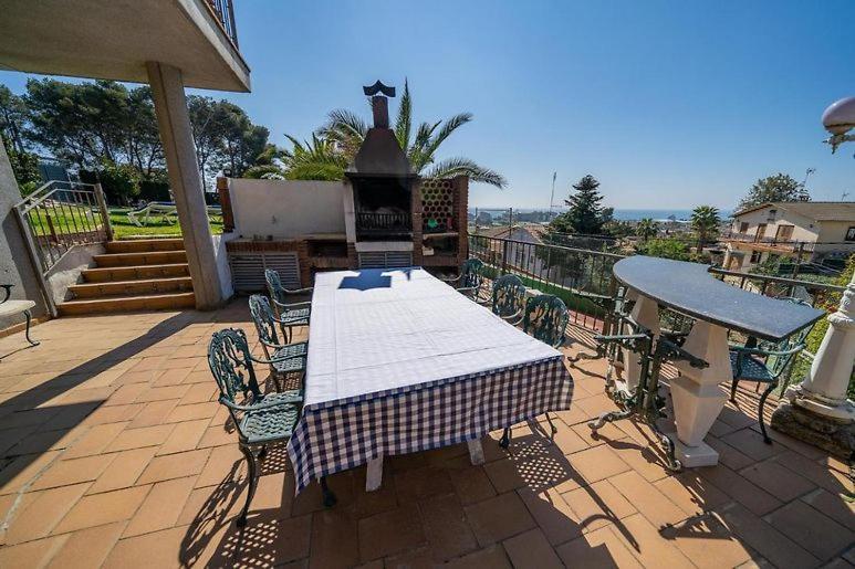 Vila Preciosa Casa 2000 M2 Piscina Mar Barbacoa Felicidad Santa Susanna Exteriér fotografie